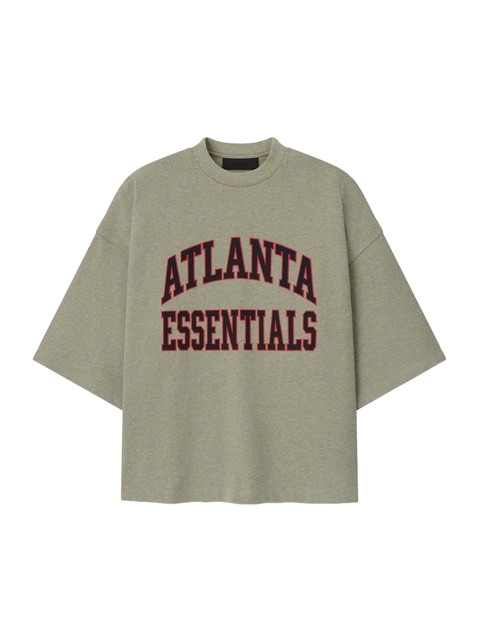 Fear of God Essentials Falcons Merch Tee Seal Heather - Im Your Wardrobe