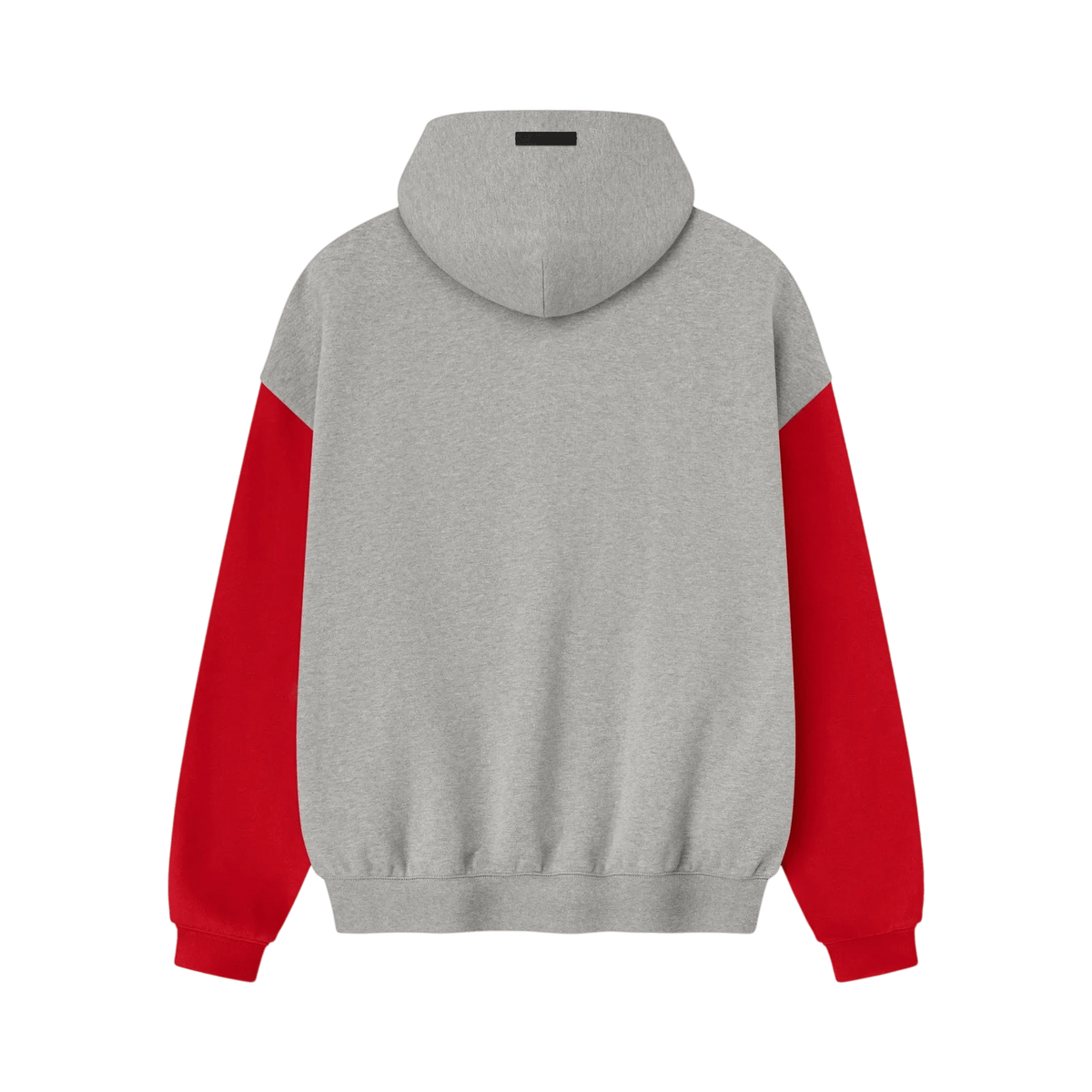 Fear of God Essentials Falcons Sport Hoodie Concrete Heather/Red - Im Your Wardrobe