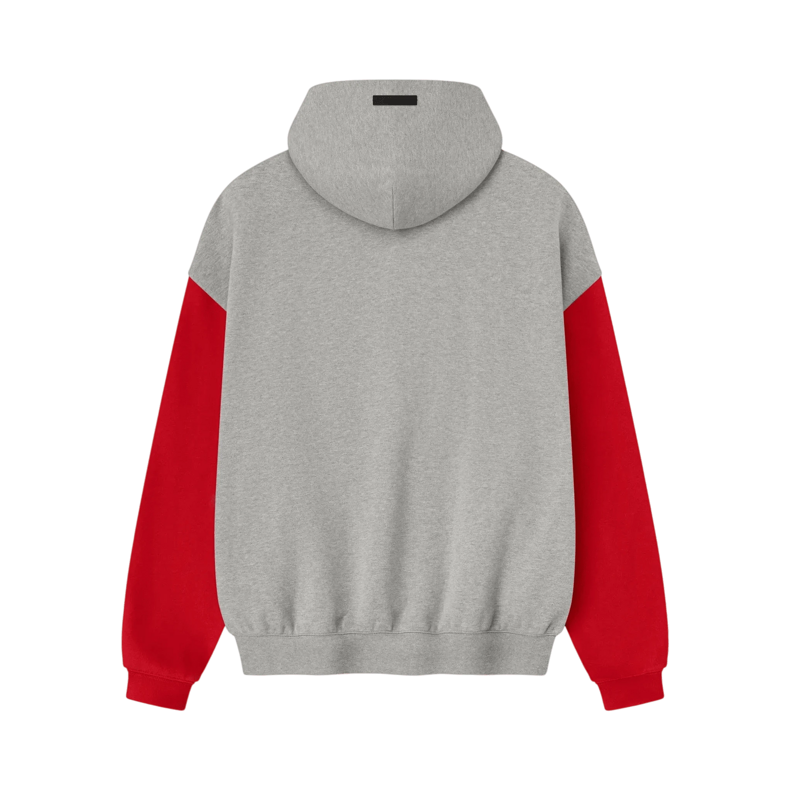 Fear of God Essentials Falcons Sport Hoodie Concrete Heather/Red - Im Your Wardrobe