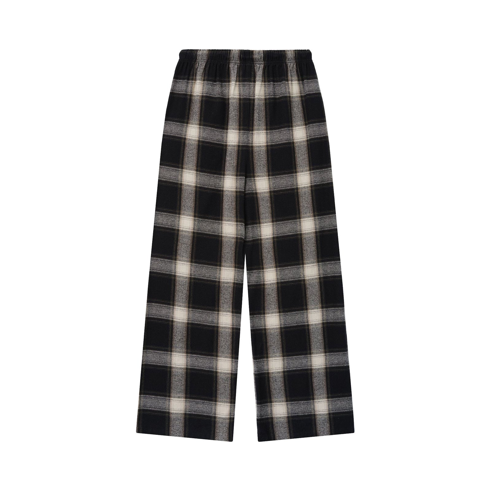 Fear of God Essentials Flannel Lounge Pant Iron Grey Plaid (SS26) - Im Your Wardrobe