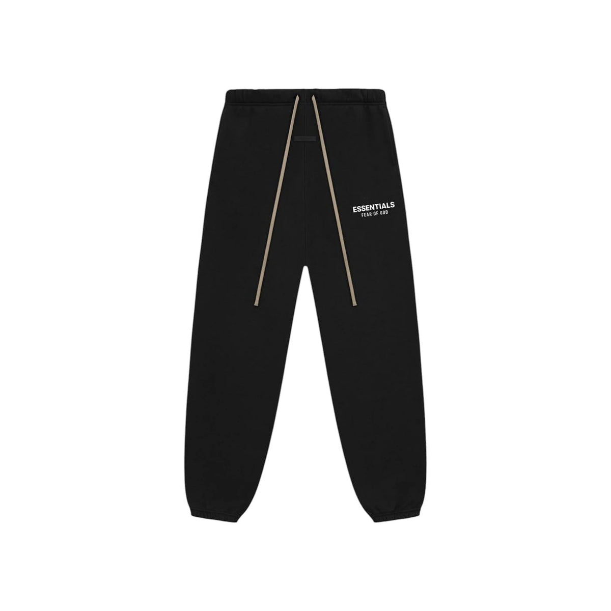 Fear of God Essentials Fleece Essential Sweatpant (FW24) Black - Im Your Wardrobe