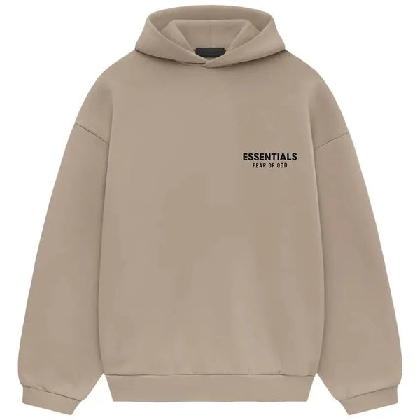 Buy Fear of God Essentials Fleece Hoodie Desert Sand (FW24) in NZ
