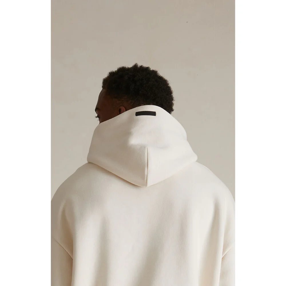 Fear of God Essentials Fleece Hoodie 'Shell' (FW24) - Im Your Wardrobe