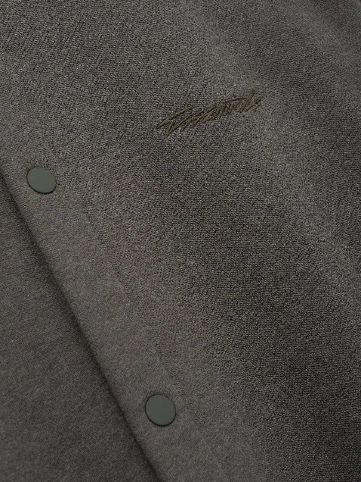 Fear of God Essentials Fleece Overshirt Ash Heather - Im Your Wardrobe
