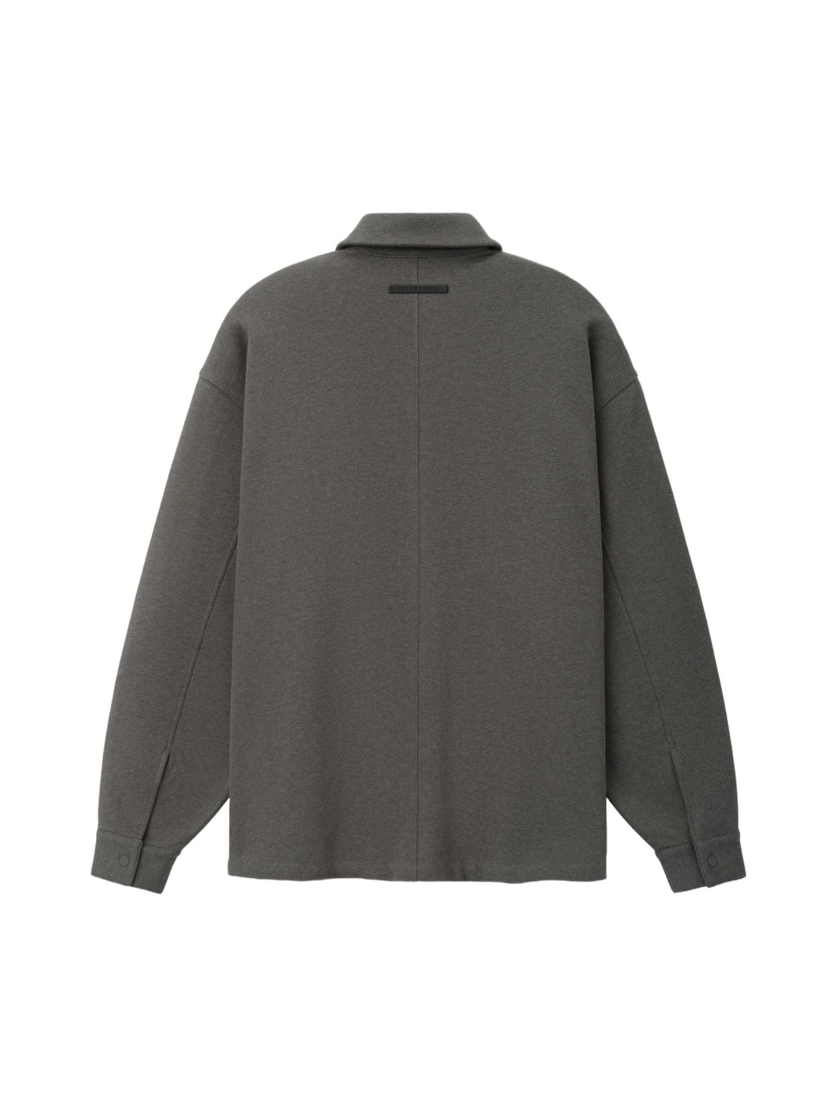 Fear of God Essentials Fleece Overshirt Ash Heather - Im Your Wardrobe