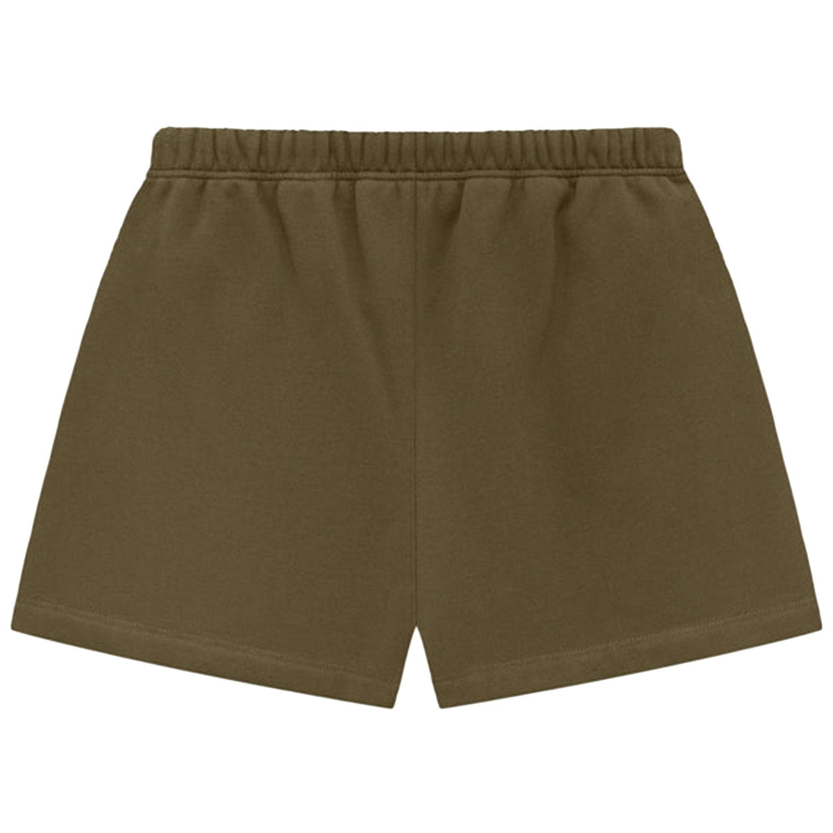 Fear of God Essentials Fleece Soccer Short Olive (FW24) - Im Your Wardrobe