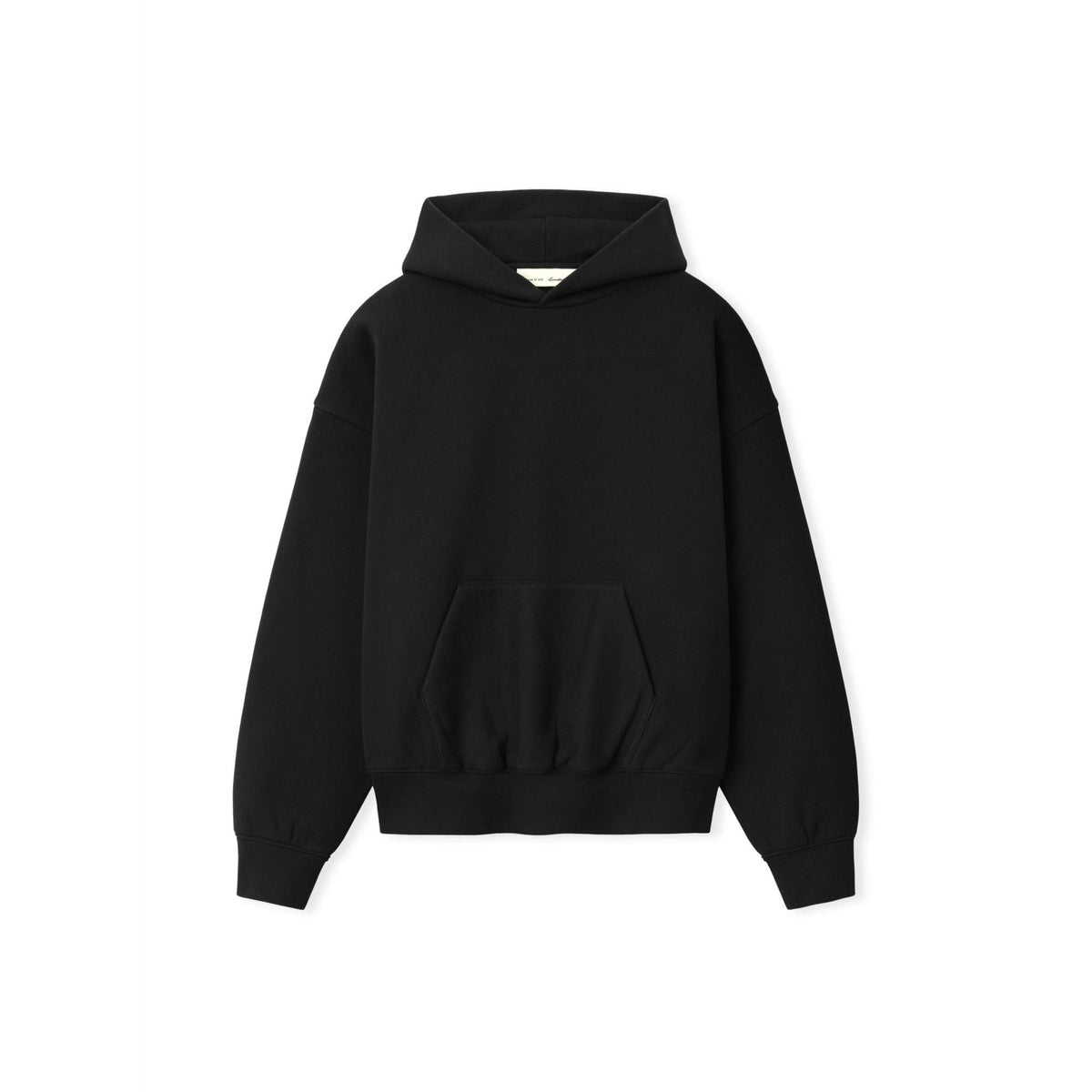 Fear of God Essentials FW26 Classic Back Logo Hoodie Black - Im Your Wardrobe
