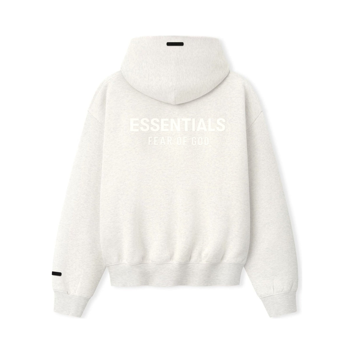 Fear of God Essentials FW26 Classic Back Logo Hoodie Oatmeal Heather - Im Your Wardrobe