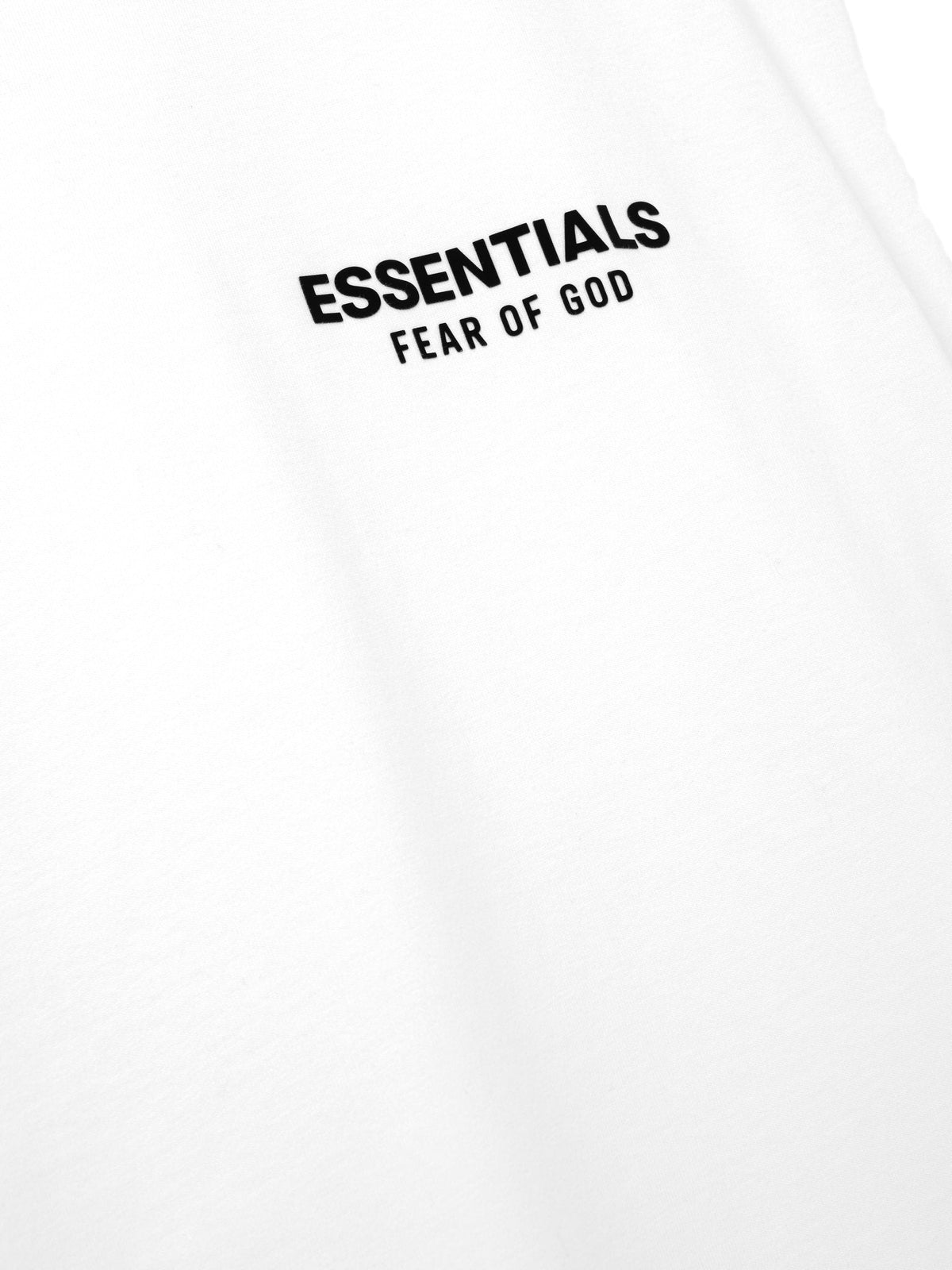 Fear of God Essentials FW26 Classic Cut-Off Bright White - Im Your Wardrobe
