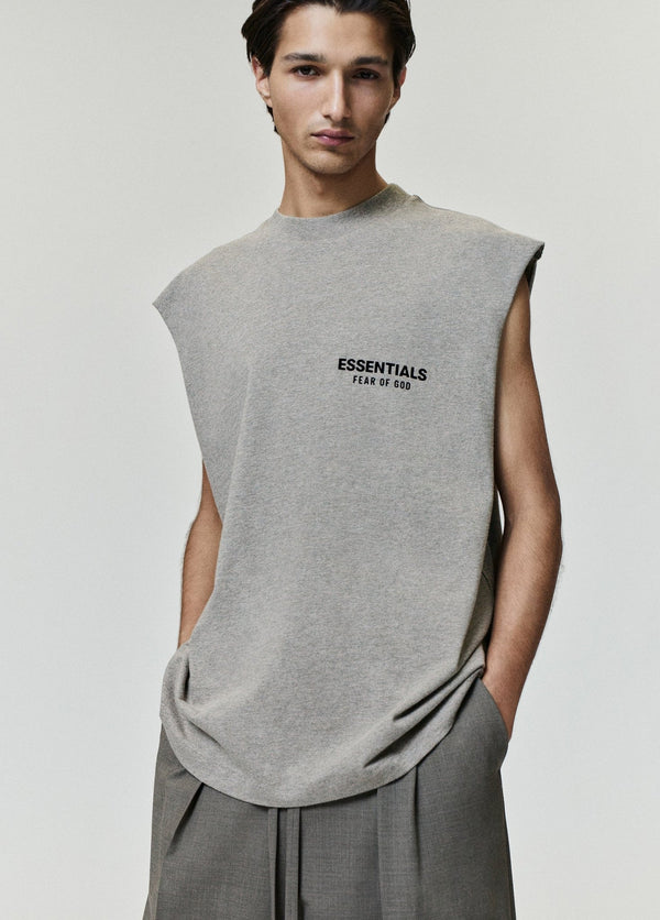 Fear of God Essentials FW26 Classic Cut-Off Homestead Heather - Im Your Wardrobe