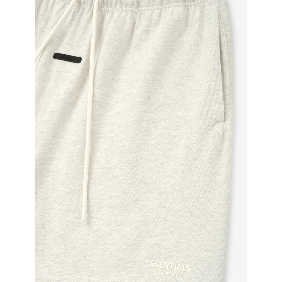 Fear of God Essentials FW26 Classic Heavy Jersey Short Oatmeal Heather - Im Your Wardrobe