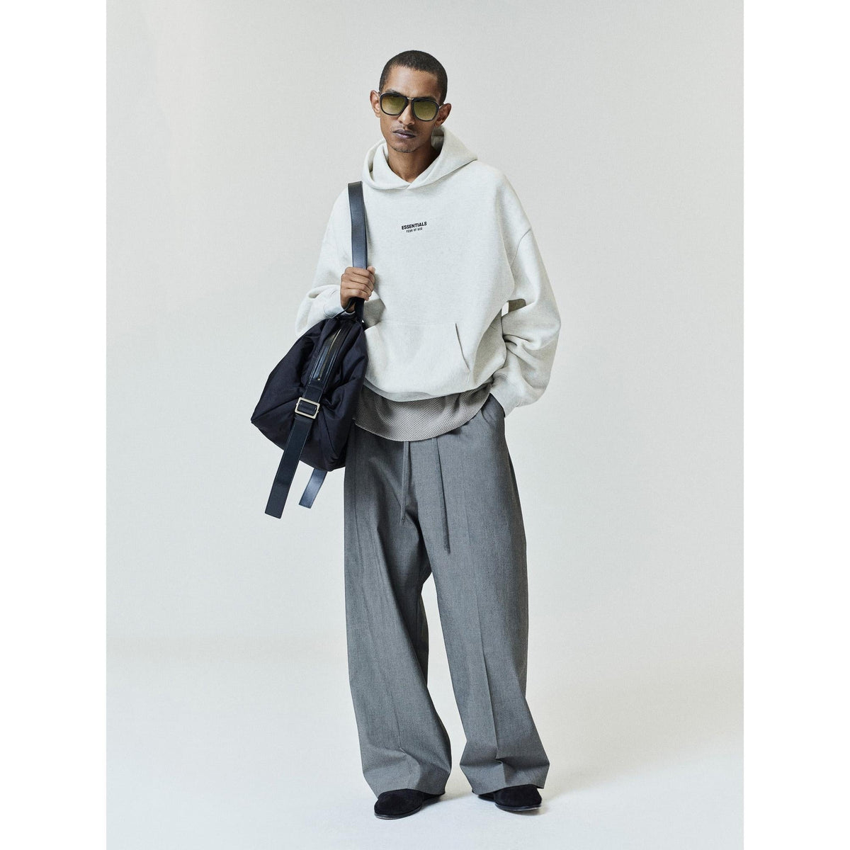 Fear of God Essentials FW26 Classic Hoodie Oatmeal Heather - Im Your Wardrobe