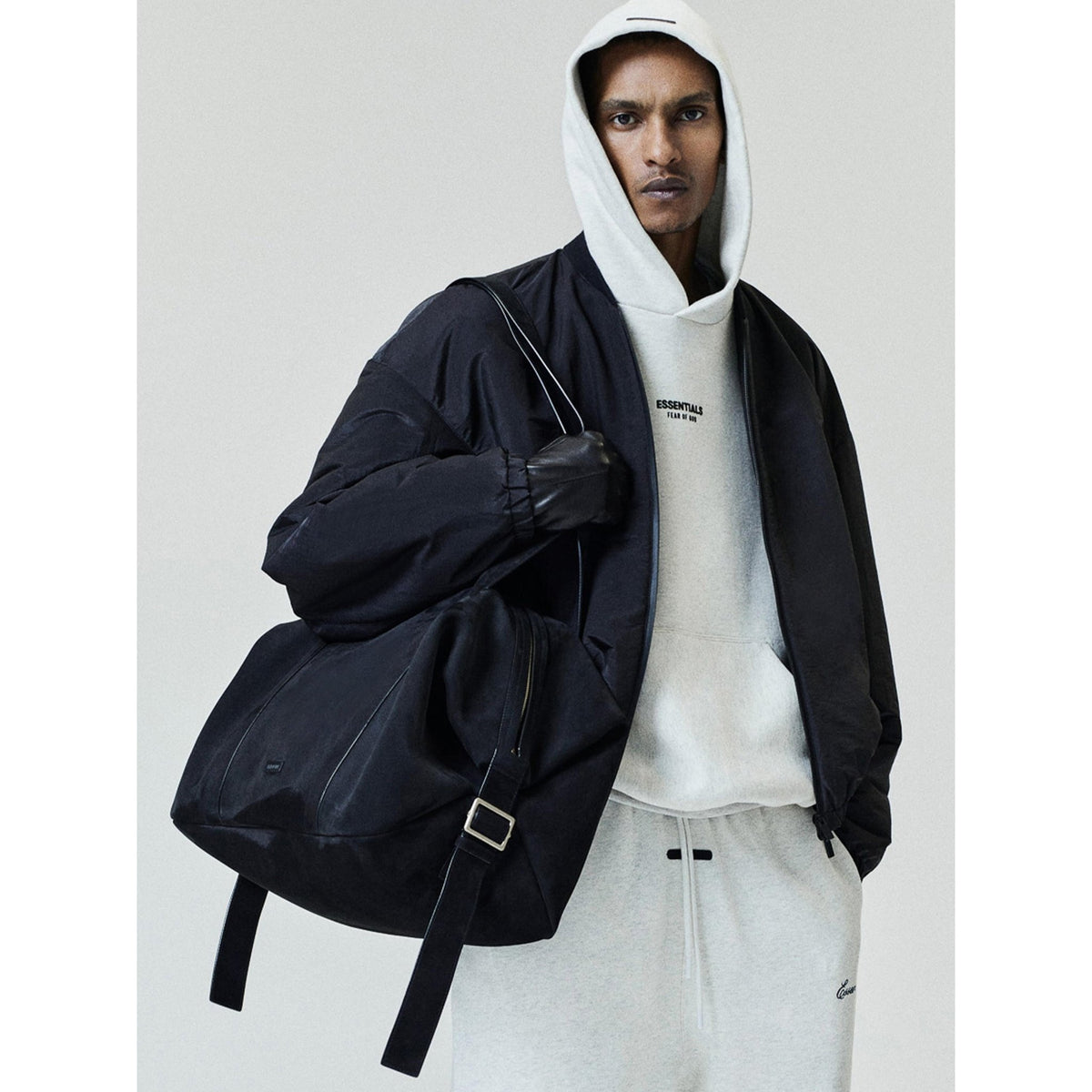 Fear of God Essentials FW26 Classic Hoodie Oatmeal Heather - Im Your Wardrobe
