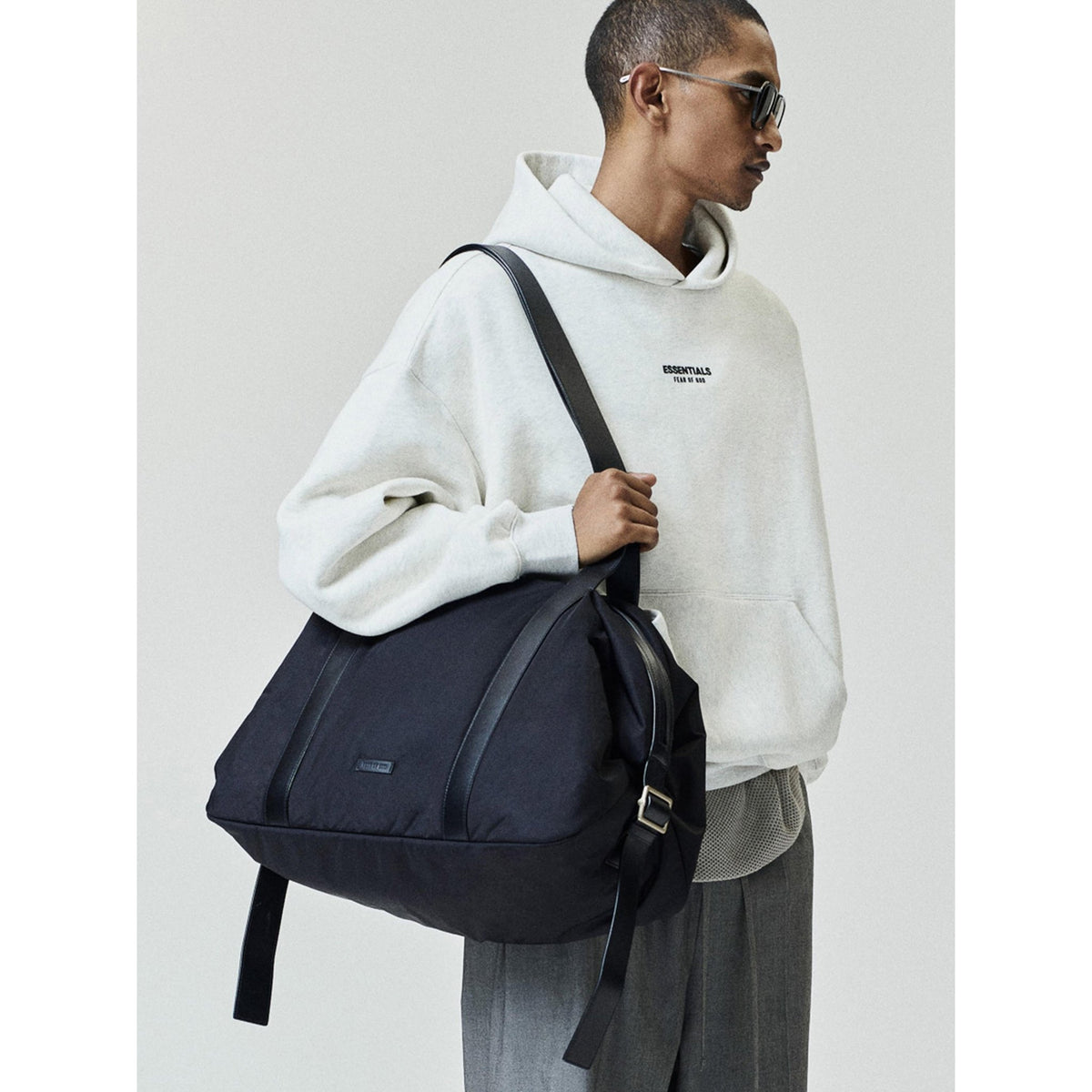 Fear of God Essentials FW26 Classic Hoodie Oatmeal Heather - Im Your Wardrobe