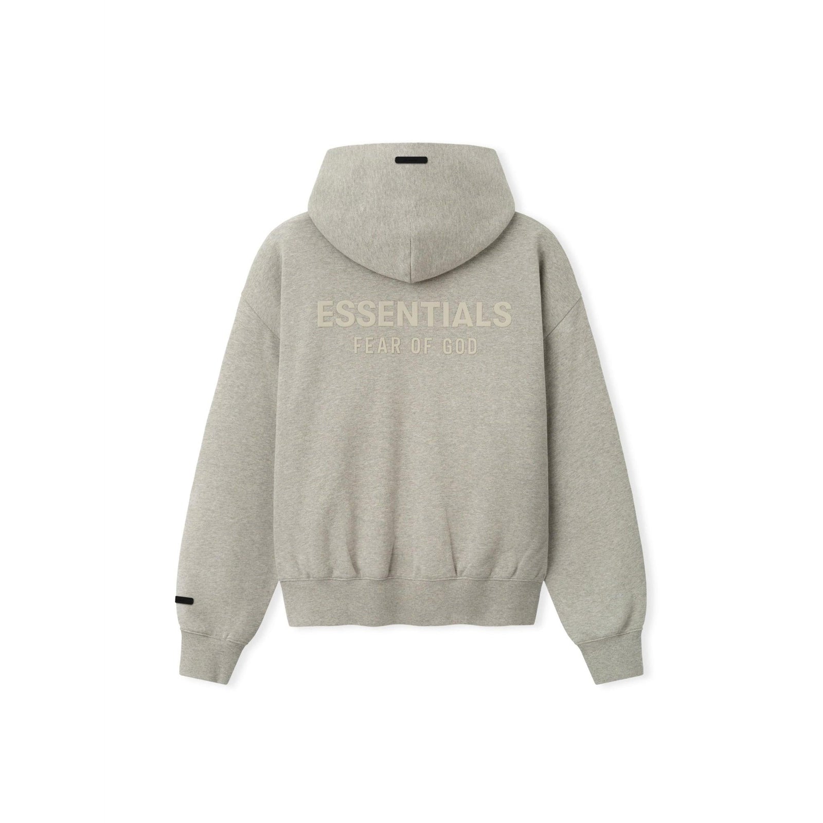 Fear of God Essentials FW26 Classic Zip-Up Hoodie Warm Heather - Im Your Wardrobe