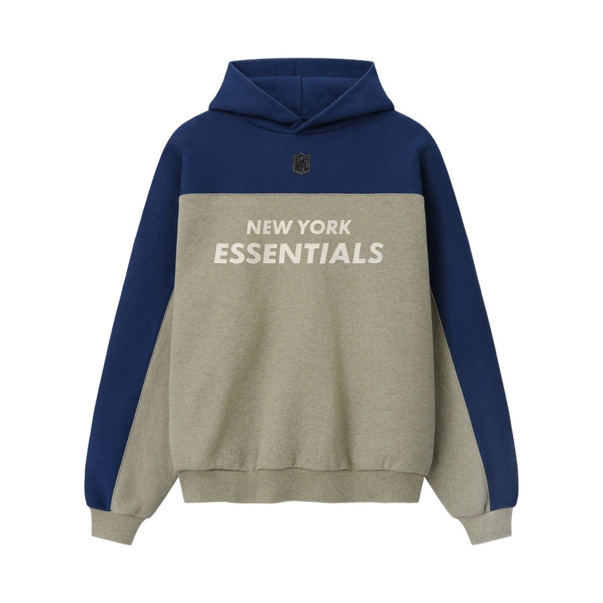 Fear of God Essentials Giants 90s Relaxed Hoodie Seal Heather - Im Your Wardrobe