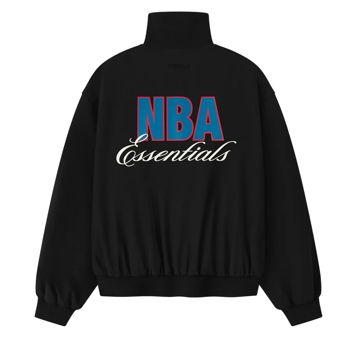 Fear of God Essentials Half Zip Track Jacket Black - Im Your Wardrobe