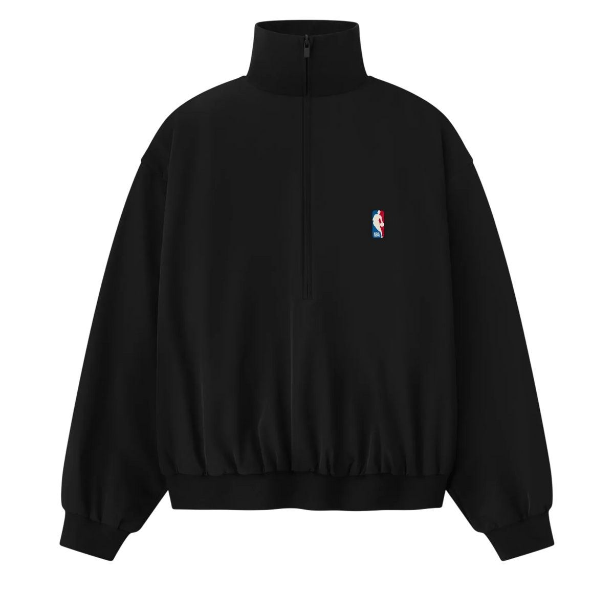 Fear of God Essentials Half Zip Track Jacket Black - Im Your Wardrobe