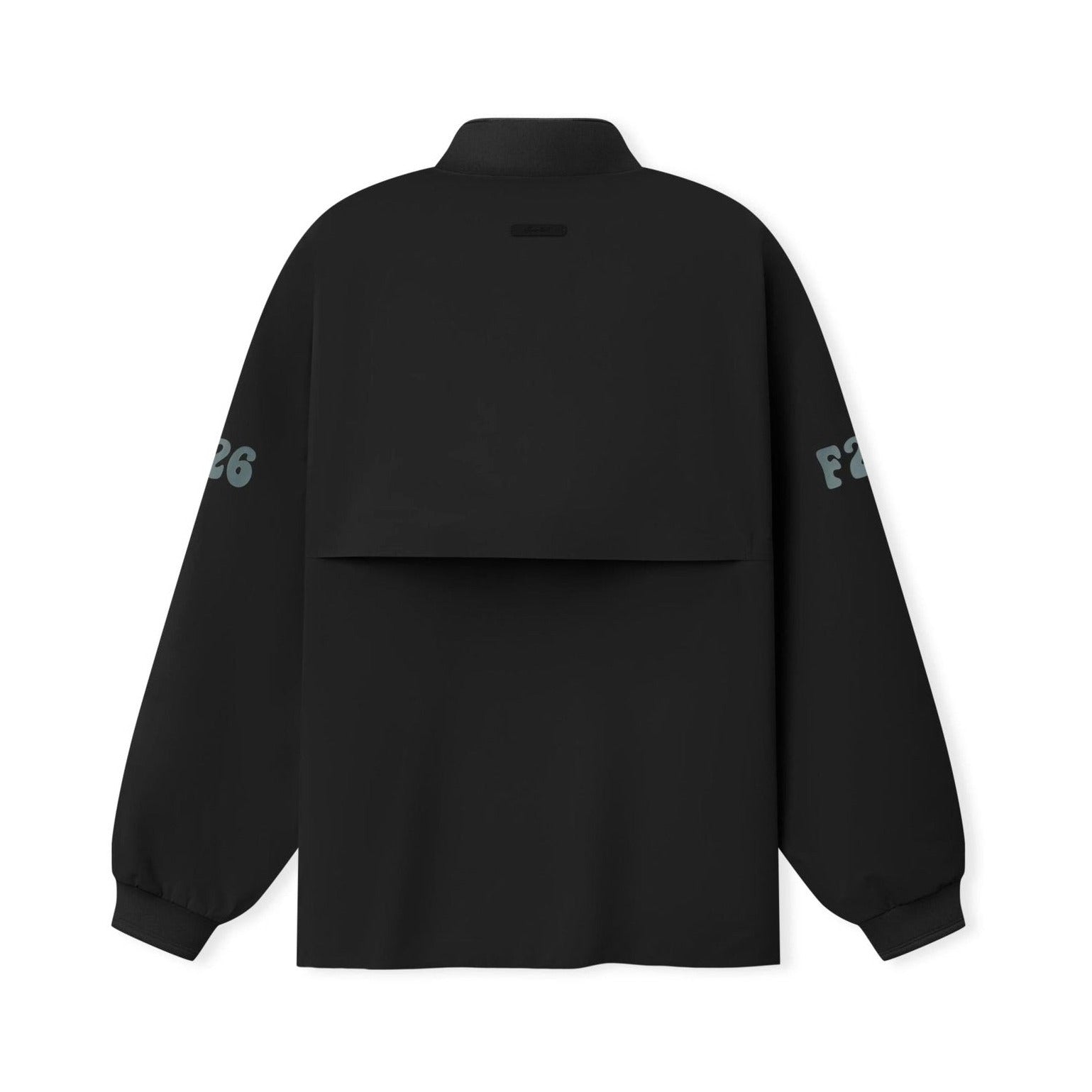 Fear of God Essentials Half Zip Track Jacket Vintage Black - Im Your Wardrobe