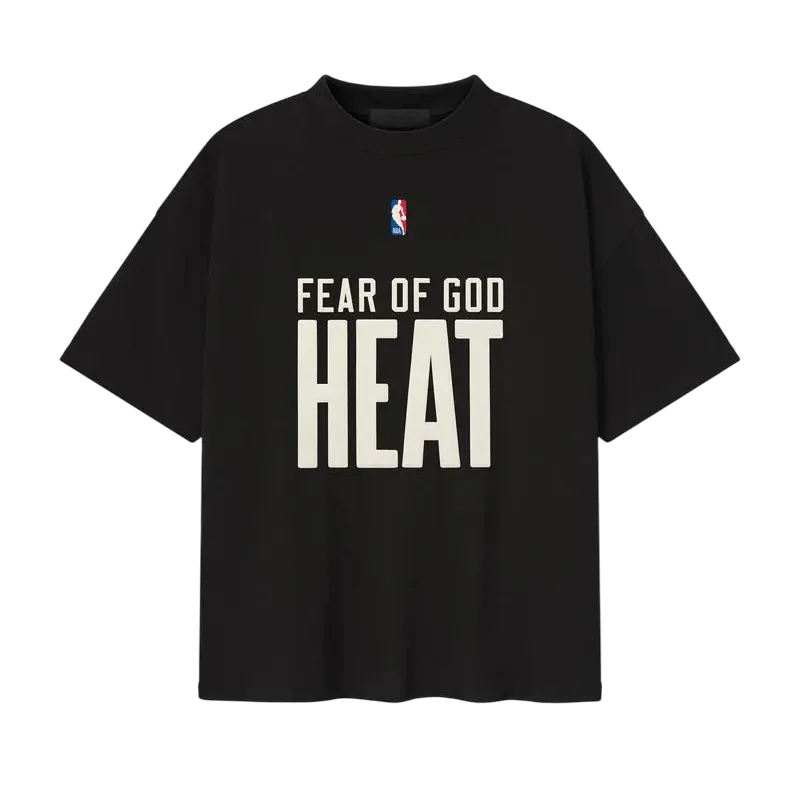 Fear of God Essentials Heat 90s Tee Vintage Black - Im Your Wardrobe