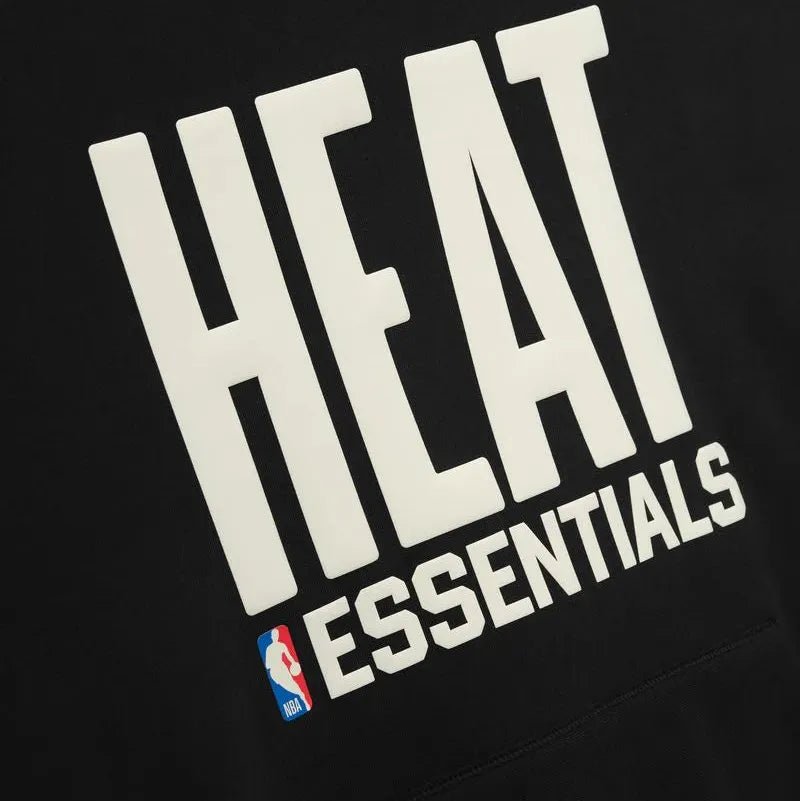 Fear of God Essentials Heat Sport Crewneck Vintage Black - Im Your Wardrobe