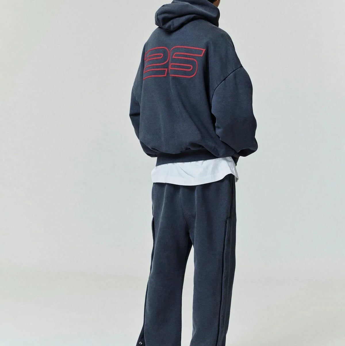 Fear of God Essentials Heavy Fleece 90s Hoodie Iron Grey - Im Your Wardrobe