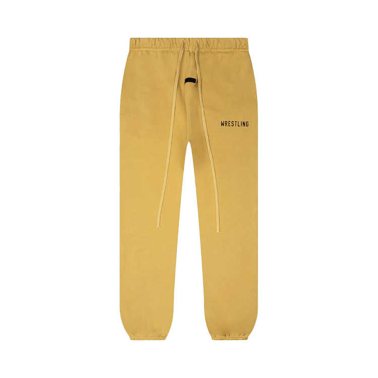 Fear of God Essentials Heavy Fleece Classic Sweatpant Amber (FW24) - Im Your Wardrobe