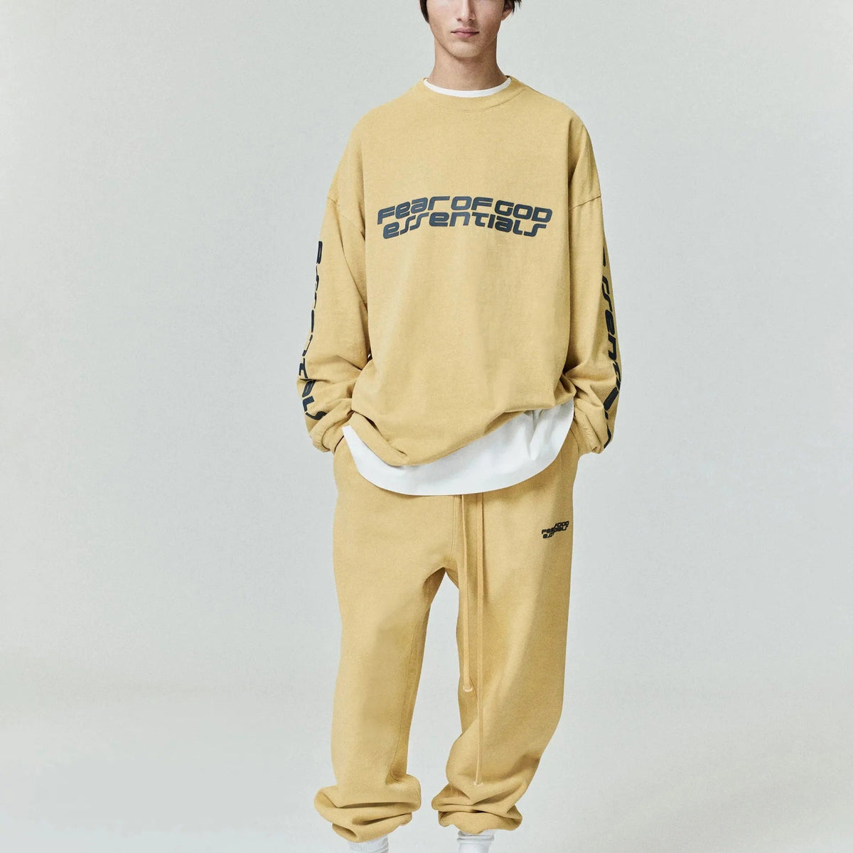 Fear of God Essentials Heavy Fleece Classic Sweatpant Canyon - Im Your Wardrobe