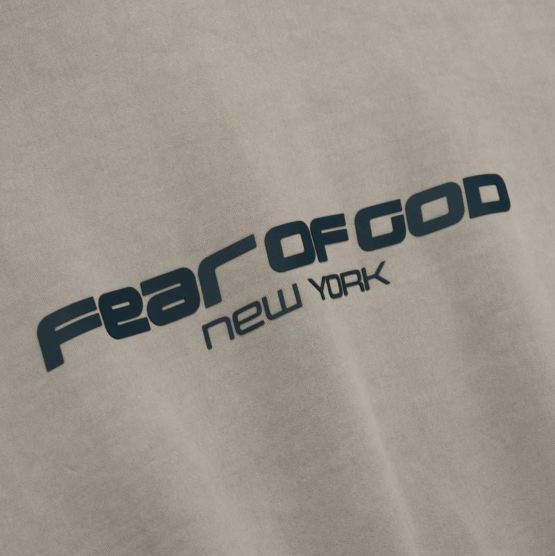 Fear of God Essentials Heavy Fleece Cropped Relaxed Sweatshirt Smoke Grey - Im Your Wardrobe