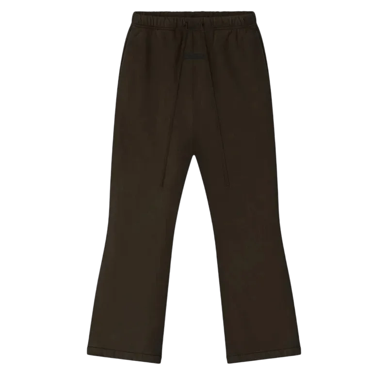 Fear of God Essentials Heavy Fleece Flare Sweatpant Brown - Im Your Wardrobe