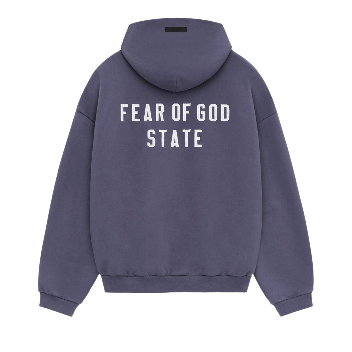 Fear of God Essentials Heavy Fleece Full Zip Hoodie Marine Blue (FW24) - Im Your Wardrobe