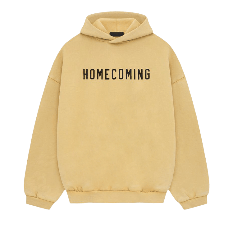 Fear of God Essentials Heavy Fleece Hoodie Amber (FW24) - Im Your Wardrobe