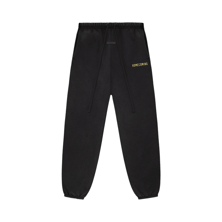 Fear of God Essentials Heavy Fleece Sweatpant Black (FW24) - Im Your Wardrobe