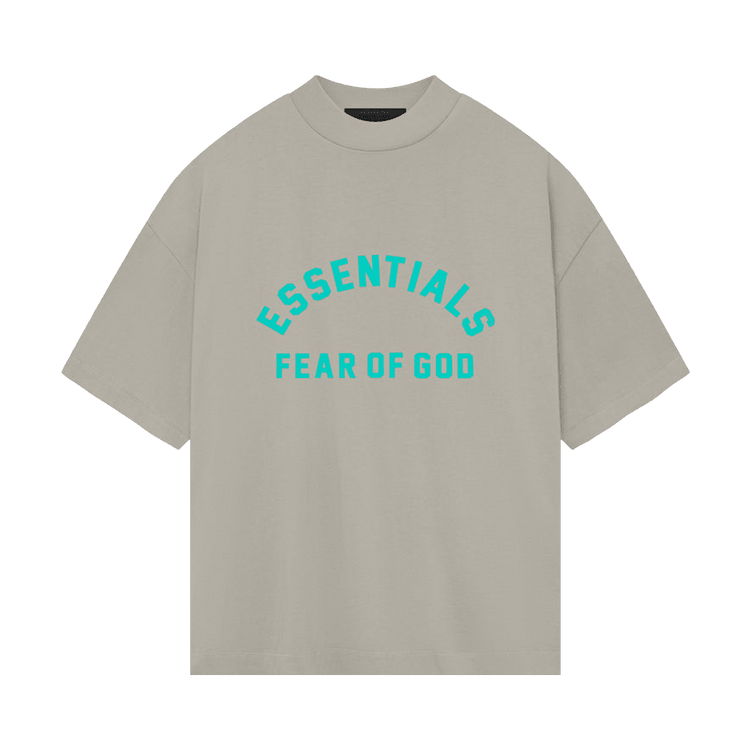 Fear of God Essentials Heavy Jersey Crewneck T-Shirt Seal (SS24) - Im Your Wardrobe