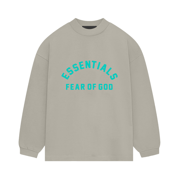 Fear of God Essentials Heavy Jersey Long-Sleeve T-Shirt Seal (SS24) - Im Your Wardrobe