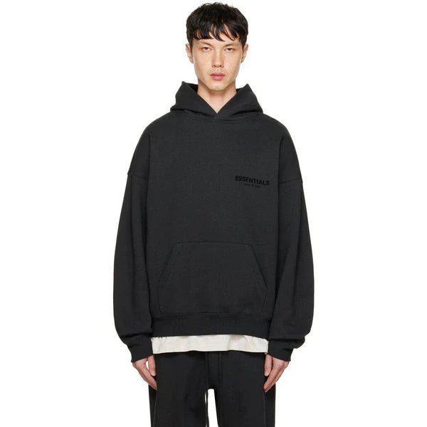 Fear of god essentials hoodie factory stretch limo SS22