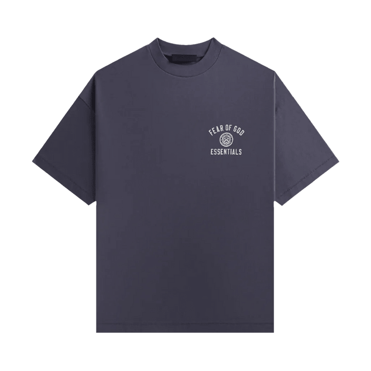 Fear of God Essentials Jersey Crewneck Tee Marine (FW24) - Im Your Wardrobe
