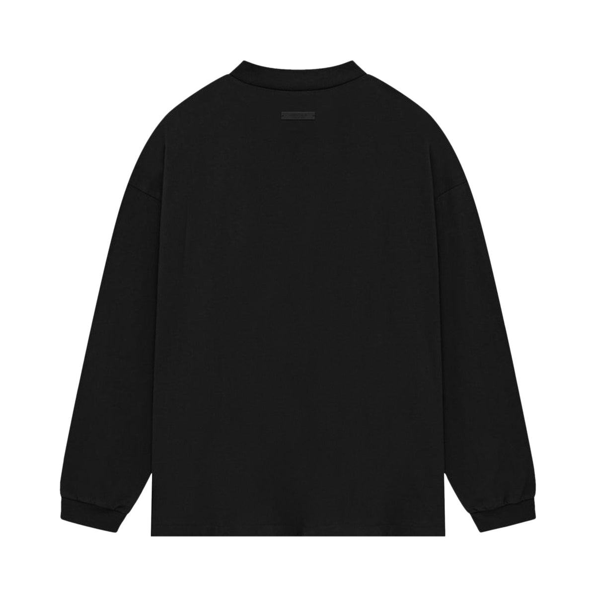 Fear of God Essentials Jersey Long-Sleeve Tee Black (FW24) - Im Your Wardrobe