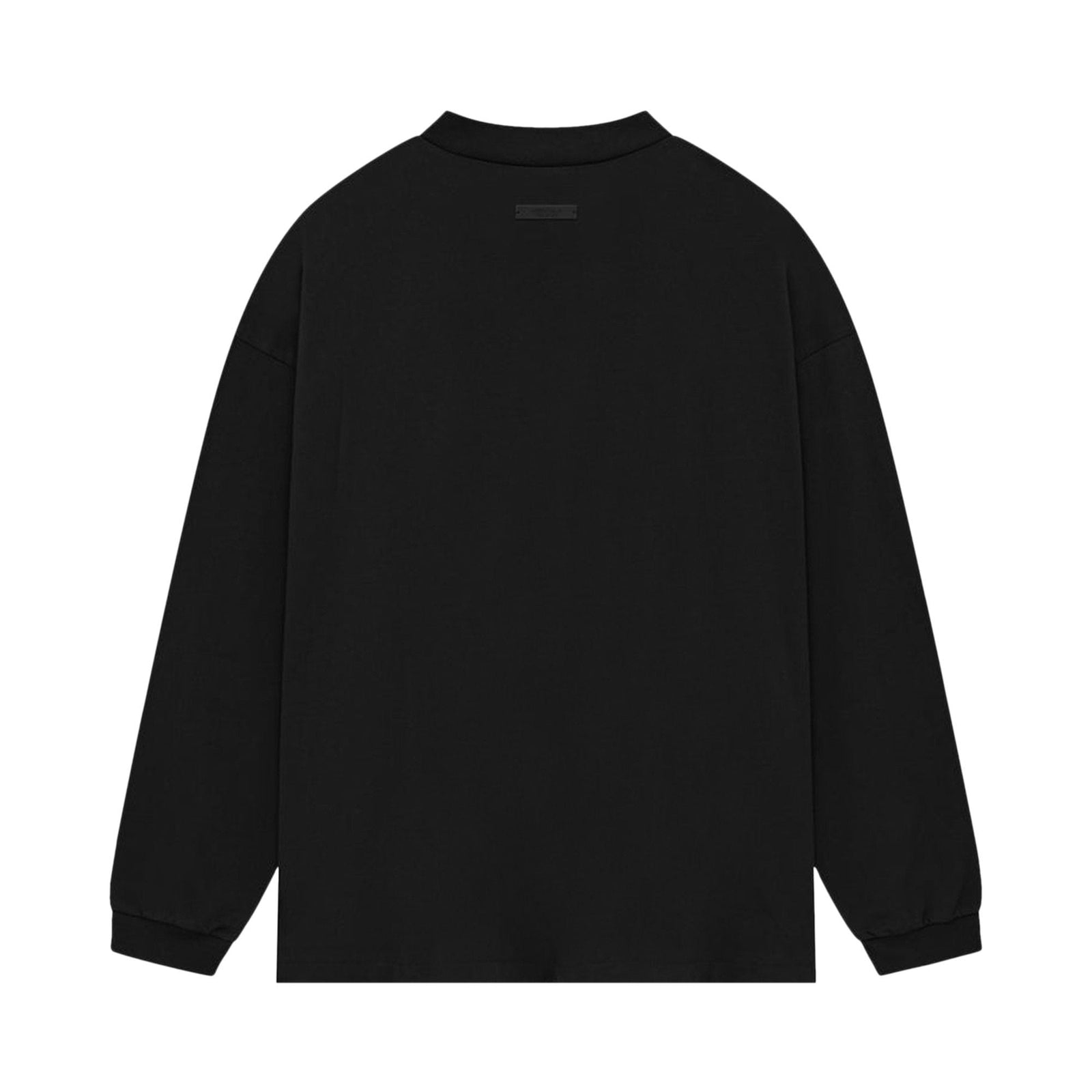 Fear of God Essentials Jersey Long-Sleeve Tee Black (FW24) - Im Your Wardrobe