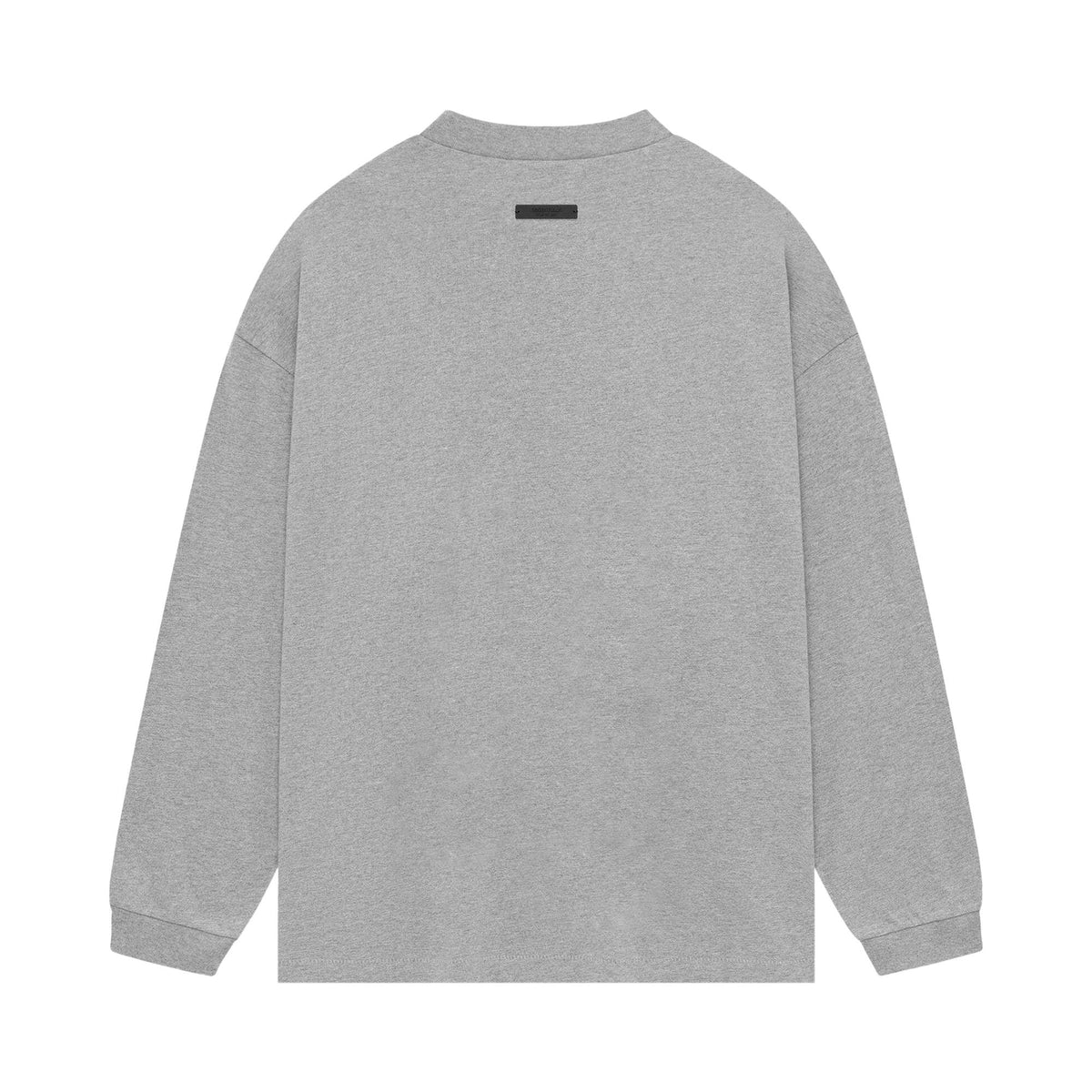 Fear of God Essentials Jersey Long-Sleeve Tee Dark Heather (FW24) - Im Your Wardrobe