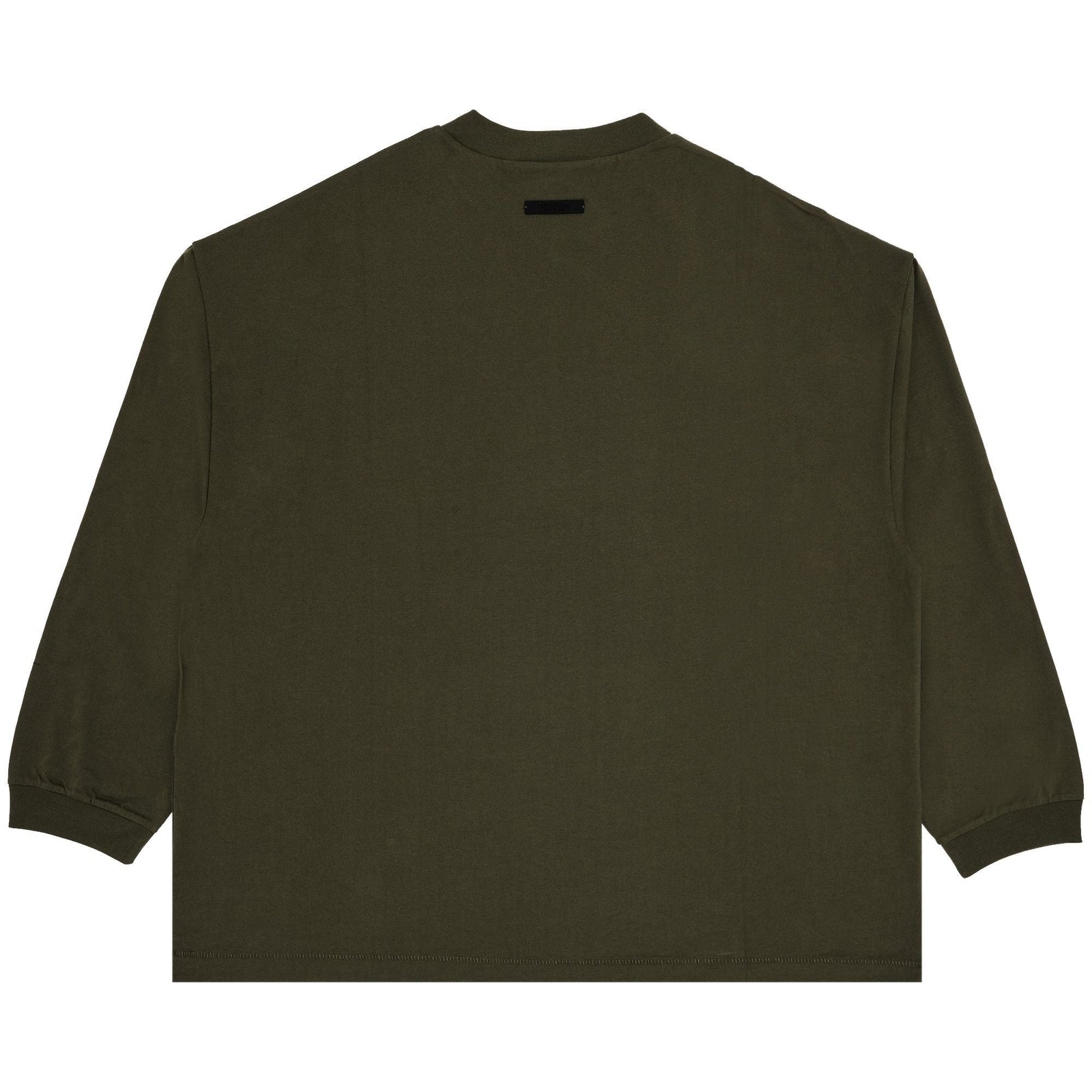 Fear of God Essentials Jersey Long-Sleeve Tee Military (FW24) - Im Your Wardrobe
