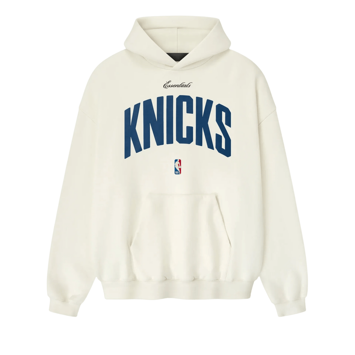 Fear of God Essentials Knicks 90s Hoodie Cream White - Im Your Wardrobe