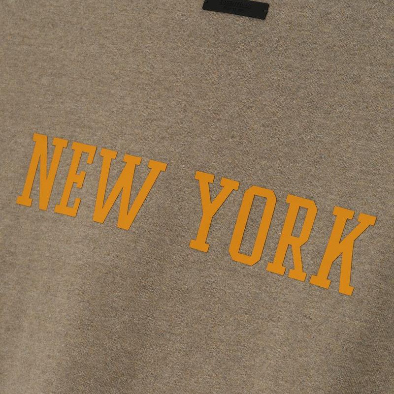 Fear of God Essentials Knicks 90s Tee Homestead Heather - Im Your Wardrobe
