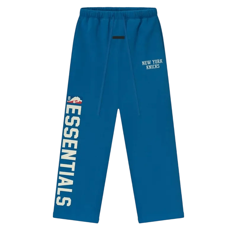Fear of God Essentials Knicks Lounge Sweatpant Blue Sapphire - Im Your Wardrobe