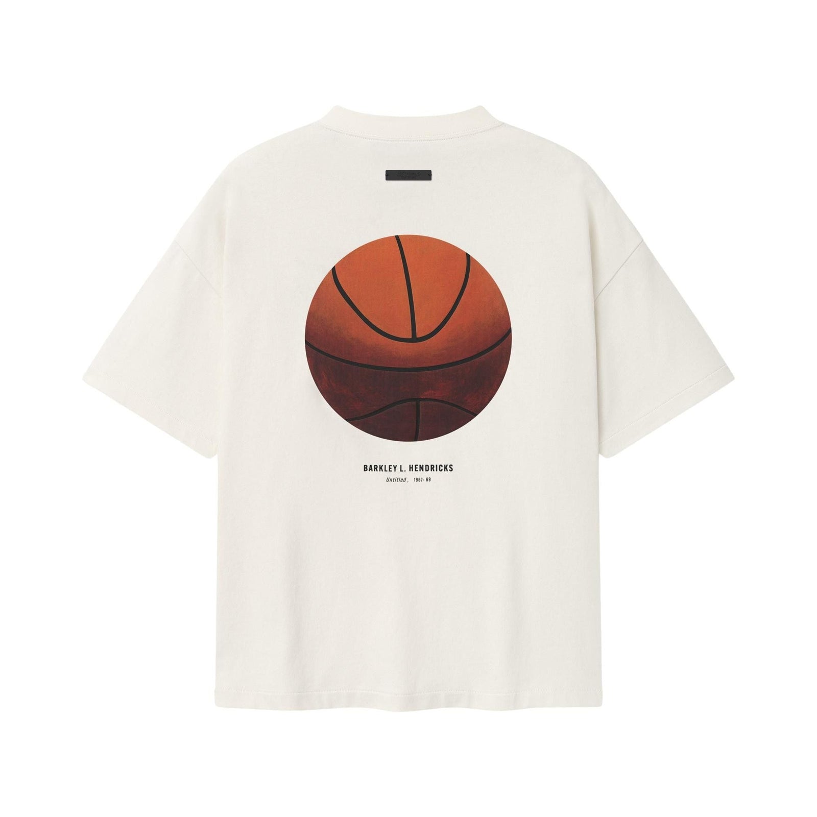 Fear of God Essentials Knicks x Barkley Hendricks 90s Tee Ivory (SS26) - Im Your Wardrobe