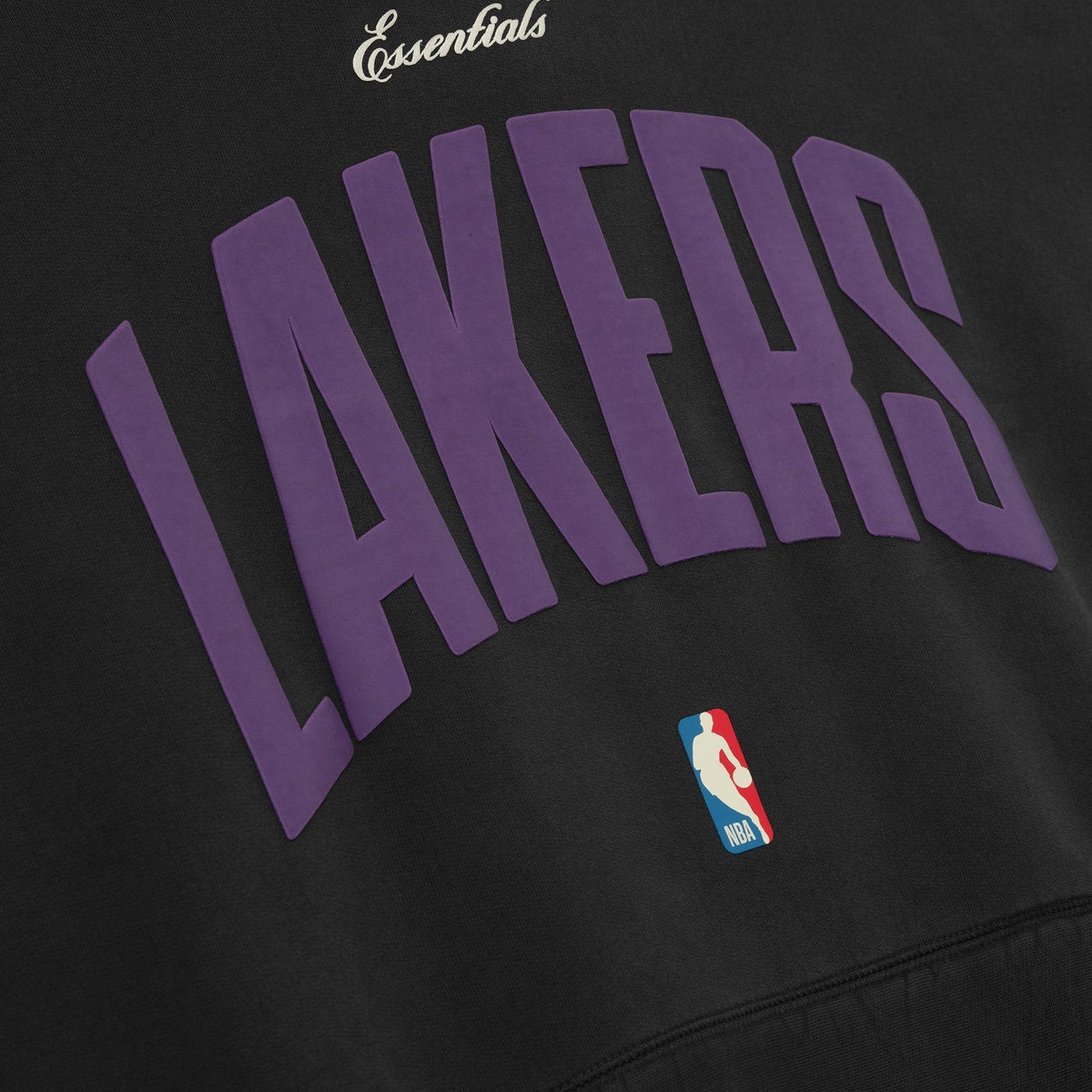 Fear of God Essentials Lakers 90s Hoodie Black - Im Your Wardrobe