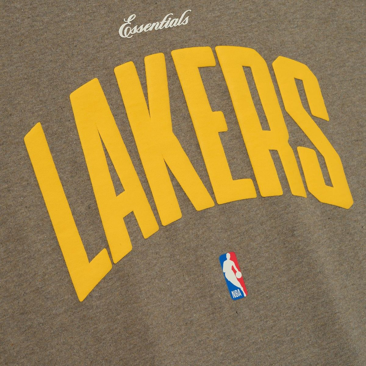 Fear of God Essentials Lakers 90s Tee Homestead Heather - Im Your Wardrobe