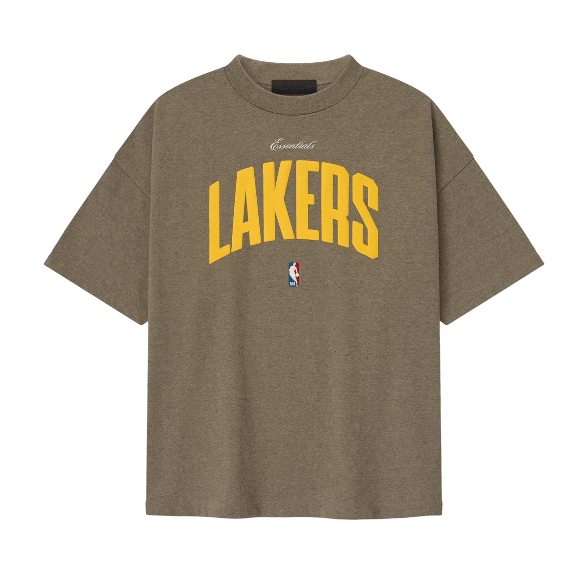 Fear of God Essentials Lakers 90s Tee Homestead Heather - Im Your Wardrobe