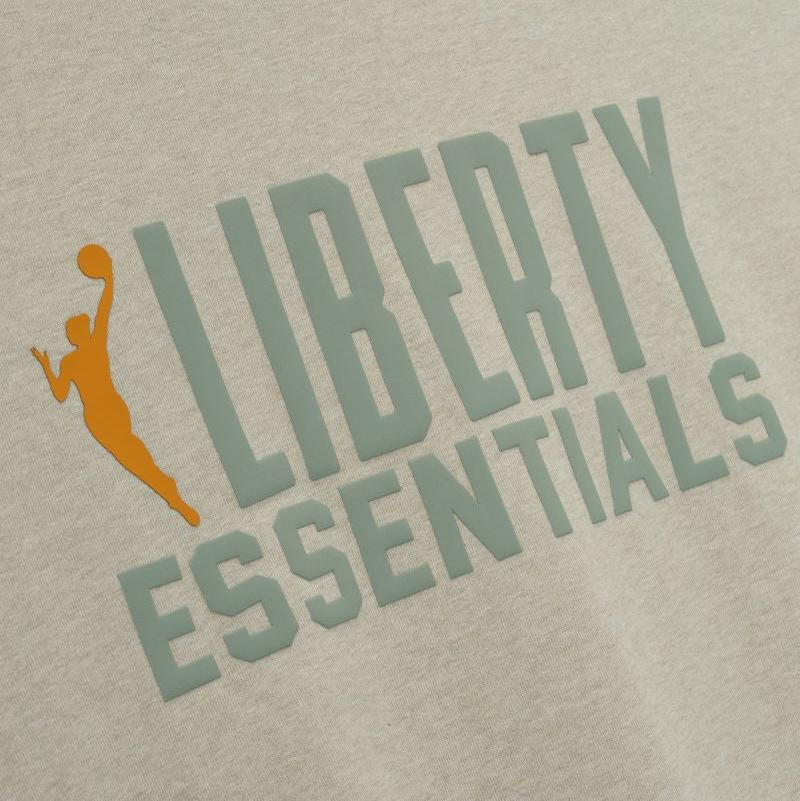 Fear of God Essentials Liberty 90s Tee Heather Stone - Im Your Wardrobe