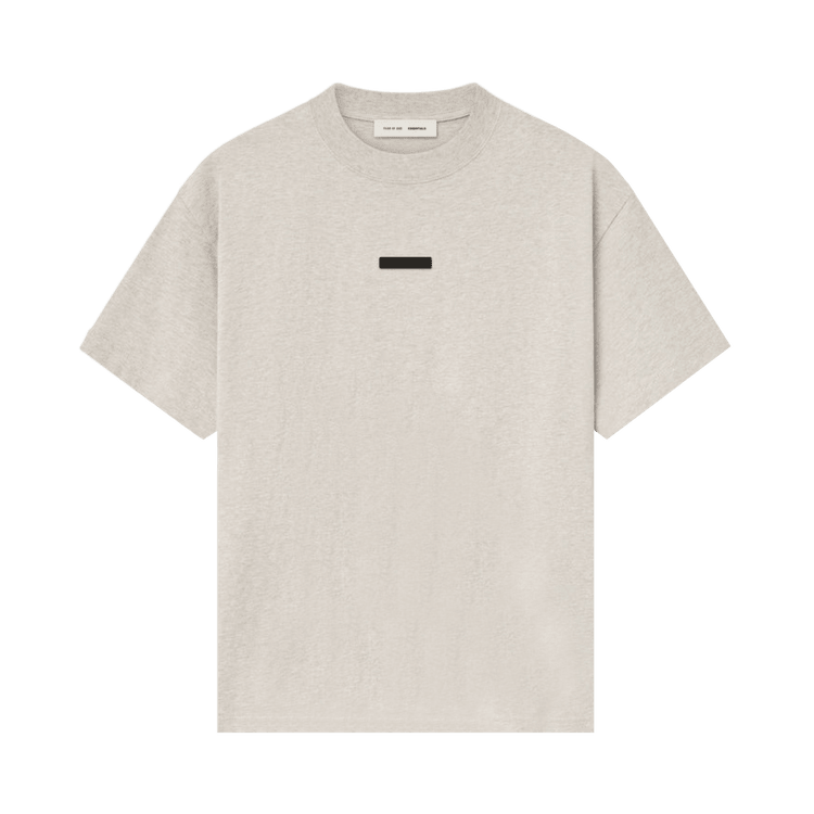 Fear of God Essentials Lightweight Essential Tee Heather Stone (SS25) - Im Your Wardrobe